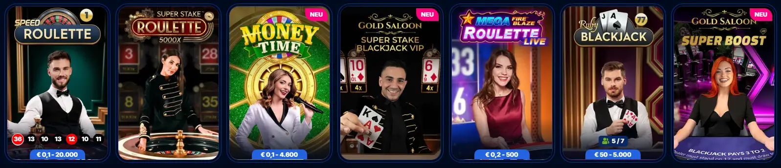 Boomerang Casino Live
