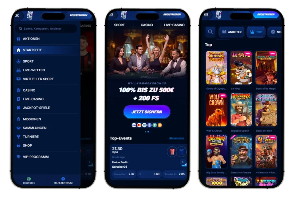 Boomerang Bet Casino mobile